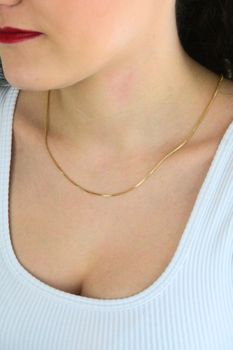 Złoty łańcuszek Kostka 585, 1mmy 5939 (4).jpg